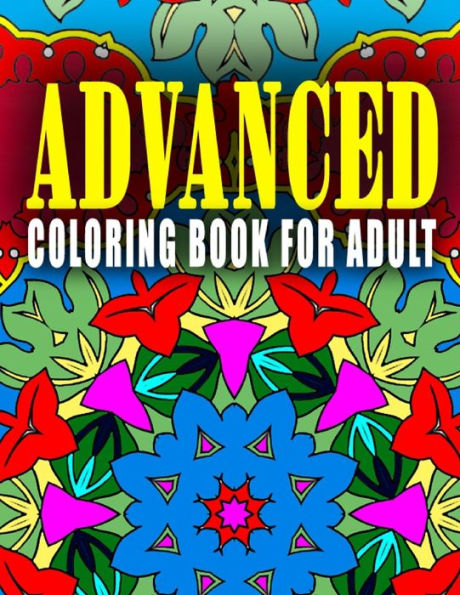 ADVANCED COLORING BOOK FOR ADULT - Vol.5: advanced coloring books
