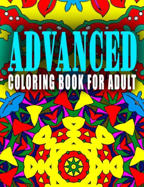 ADVANCED COLORING BOOK FOR ADULT