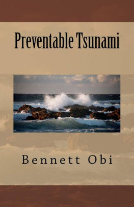 Preventable Tsunami By Bennett Onyebuchukwu Obi Mb Bch Paperback