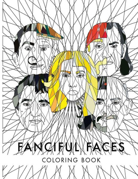 Fanciful Faces Coloring book