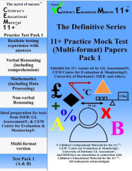 Title: 11+ Practice Mock Pack 1, Author: A Matalia