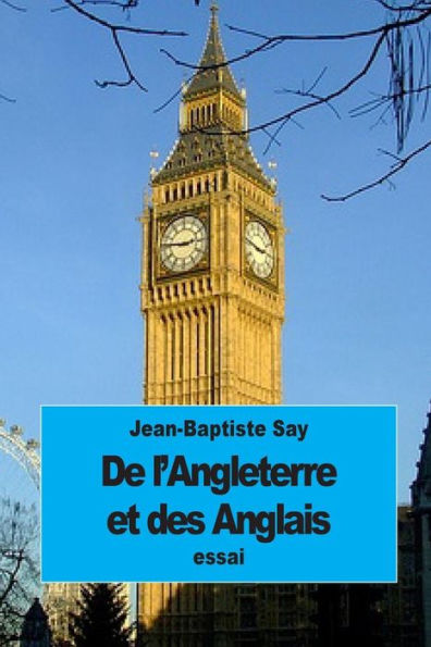 De l'Angleterre et des Anglais