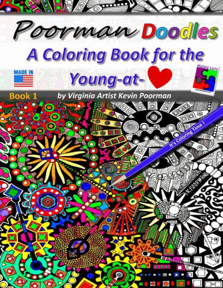 Poorman Doodles: A Coloring Book for Grown Ups