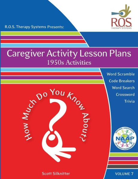 Caregiver Activity Lesson Plans: 1950's