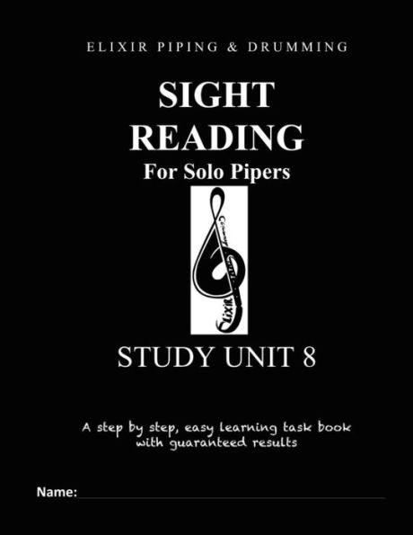 Sight Reading Programme: Study Unit 8