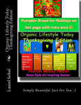 Title: Organic Lifestyle Today Thanksgiving Edition, Author: Laurel Marie Sobol