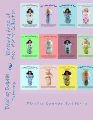 Title: Birthday Angel of the Month Collection: Plastic Canvas Patterns, Author: Dancing Dolphin Patterns