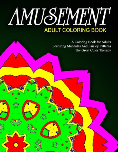 AMUSEMENT ADULT COLORING BOOK