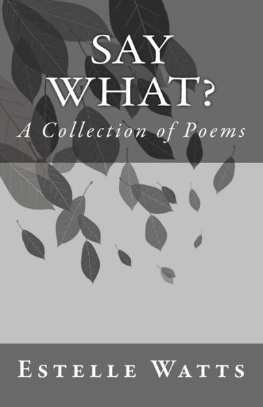 Say What?: A Collection of Poems