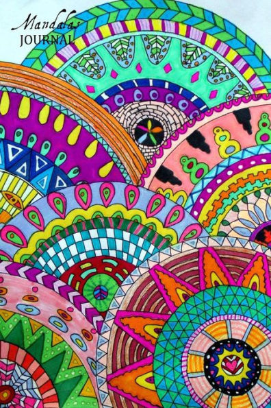 Mandalas Journal: Writing Journal & Mandala Drawing Templates (Notebook, Diary, Blank Book) 6x9