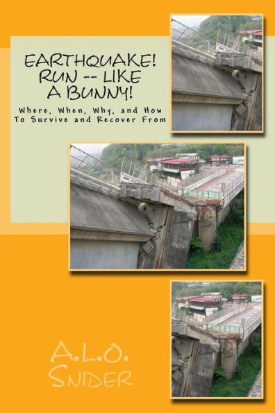 EARTHQUAKE! Run -- Like a Bunny!: Where, When, Why, and How To Survive and Recover From