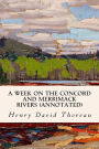 A Week on the Concord and Merrimack Rivers (annotated)