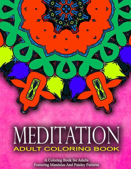 MEDITATION ADULT COLORING BOOKS - Vol.13: women coloring books for adults