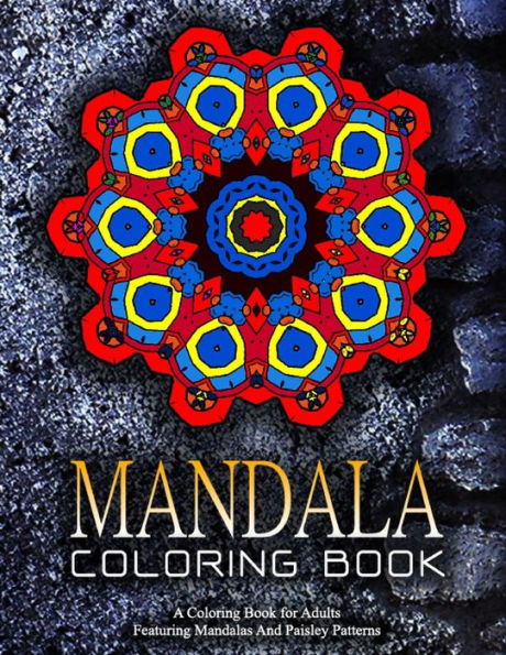 MANDALA COLORING BOOK - Vol.17: adult coloring books best sellers for women