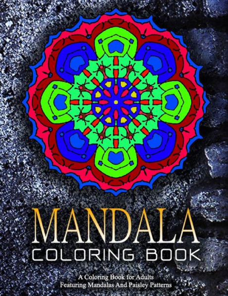 MANDALA COLORING BOOK - Vol.19: adult coloring books best sellers for women