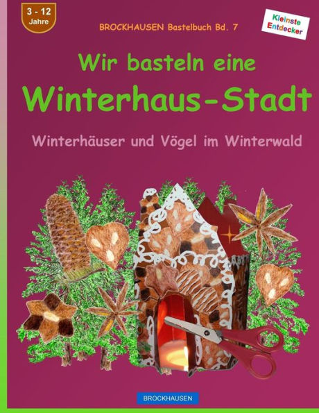 BROCKHAUSEN Bastelbuch Bd. 7 - Wir basteln eine Winterhaus-Stadt: Winterhäuser und Vögel im Winterwald