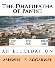 Title: The Dhatupatha of Panini: An Elucidation, Author: Ashwini Kumar Aggarwal