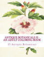 Antique Botanicals II - An Adult Coloring Book