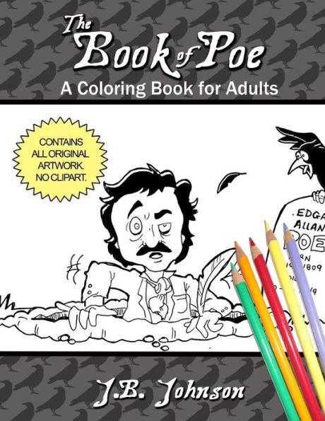 The Book of Poe: A Coloring Book for Adults