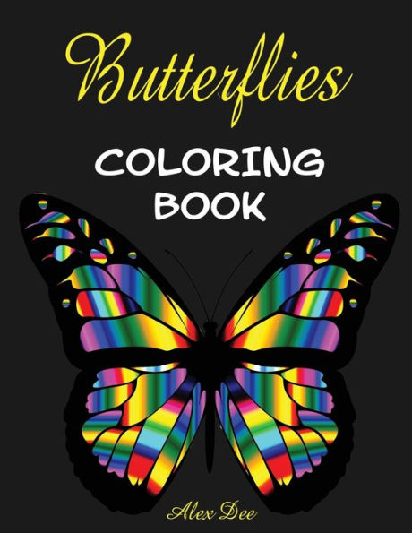 Coloring Book: Butterflies