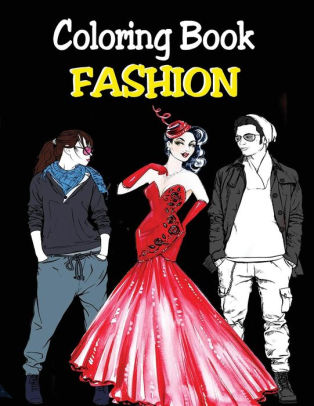 Download Coloring Book Fashion By Alex Dee Paperback Barnes Noble