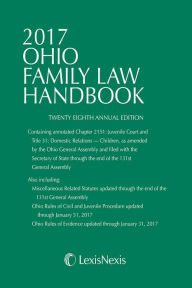 Title: 2017 Ohio Family Law Handbook, Author: Publisher's Editorial Staff