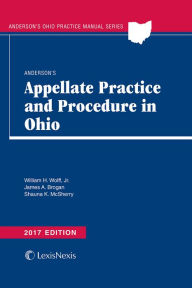 Title: Anderson's Appellate Practice and Procedure in Ohio, Author: Jack Luber