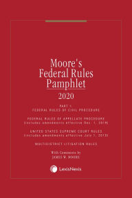 Title: Moore's Federal Rules Pamphlet, Part 1, Author: James W. Moore