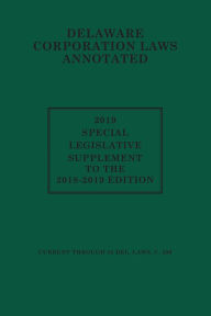 Title: Delaware Corporate Laws Annotated---Special Legislative Supplement, Author: Publisher's Editorial Staff