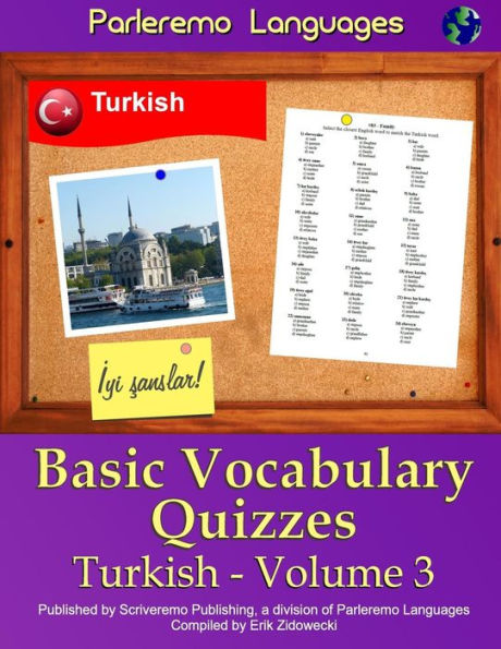 Parleremo Languages Basic Vocabulary Quizzes Turkish