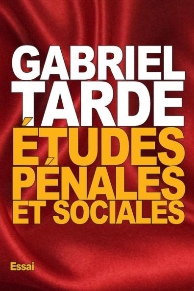 ï¿½tudes pï¿½nales et sociales