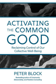 Ebook pdf free download Activating the Common Good: Reclaiming Control of Our Collective Well-Being English version 9781523005963 FB2 DJVU PDB by Peter Block