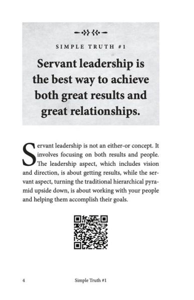 Simple Truths of Leadership Playbook: a 52-Week Game Plan for Becoming Trusted Servant Leader