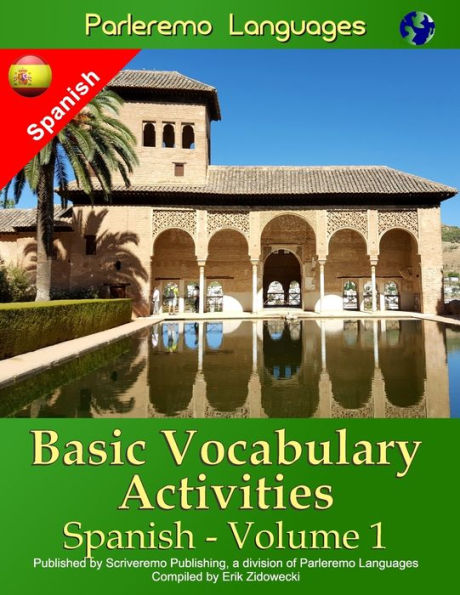 Parleremo Languages Basic Vocabulary Activities Spanish