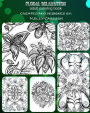 Floral Relaxation: Adult Coloring Book