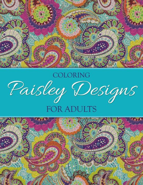 Coloring Paisley Designs for Adults