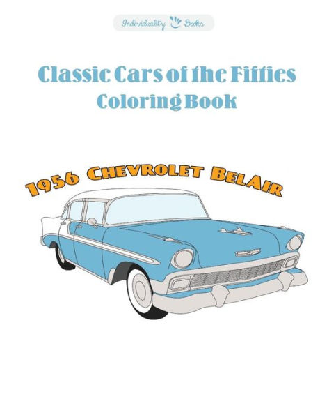 Classic Cars Of The Fifties Coloring Book