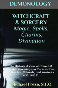 Title: DEMONOLOGY WITCHCRAFT & SORCERY Magic, Spells, & Divination: An Historical View, Author: Michael Freze