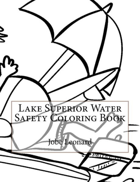 Lake Superior Water Safety Coloring Book