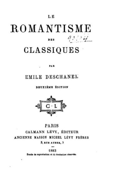 Le romantisme des classiques