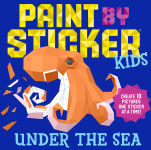 Alternative view 1 of Under the Sea: Create 10 Pictures One Sticker at a Time! (Paint by Sticker Kids Series)