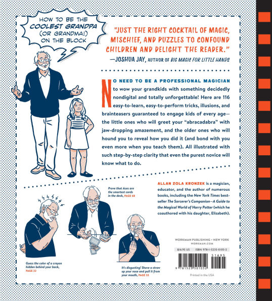 Grandpa Magic: 116 Easy Tricks, Amazing Brainteasers, and Simple Stunts to Wow the Grandkids