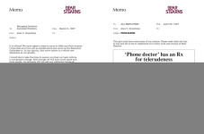 Alternative view 4 of Memos from the Chairman