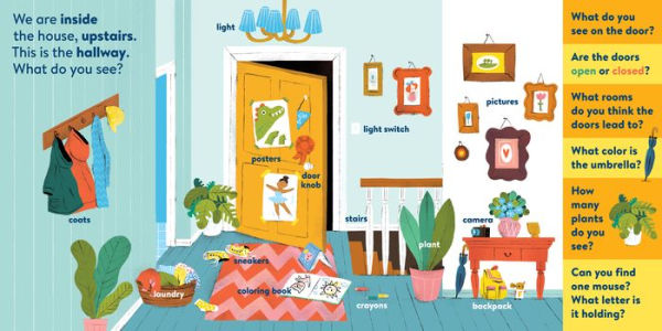 My First Brain Quest First Words: Around the Home: A Question-and-Answer Book