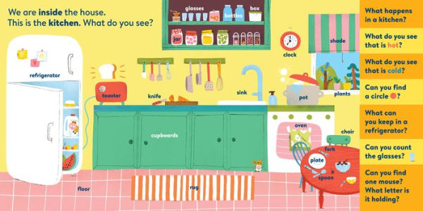 My First Brain Quest First Words: Around the Home: A Question-and-Answer Book