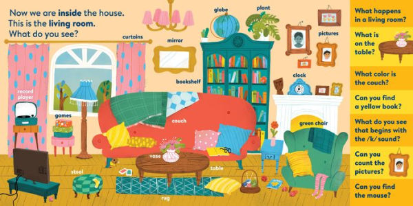 My First Brain Quest First Words: Around the Home: A Question-and-Answer Book