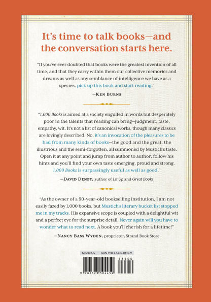 1,000 Books to Read Before You Die: A Life-Changing List