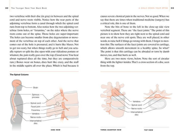 The Younger Next Year Back Book: The Whole-Body Plan to Conquer Back Pain Forever