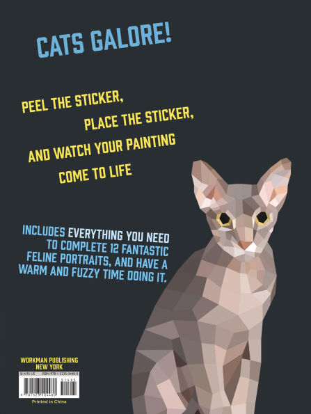 Paint by Sticker: Cats (Paint by Sticker Series)