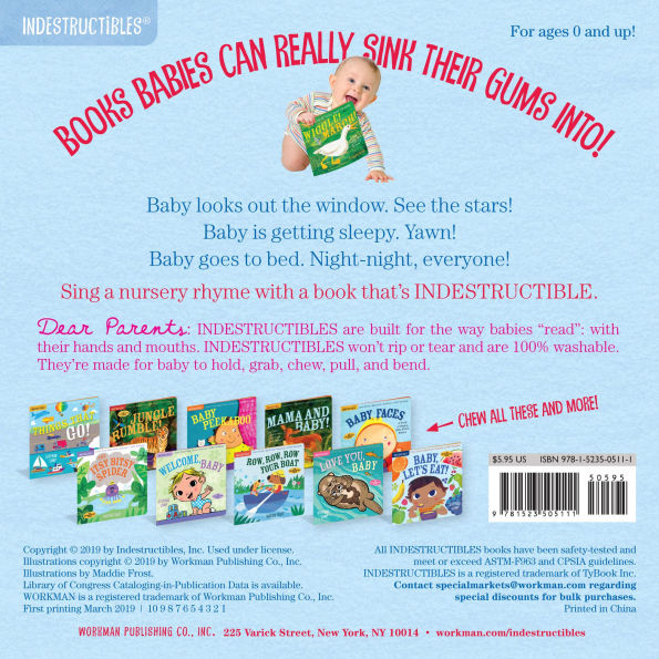 Twinkle, Twinkle, Little Star (Indestructibles Series)